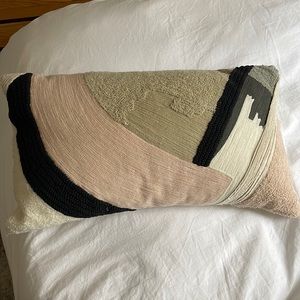 West Elm Decorative Pillow, barely used!